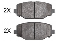 Bromsbeläggssats, skivbroms 37924 ABS