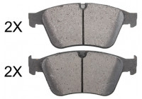 Bromsbeläggssats, skivbroms 37945 ABS