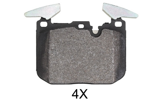 Bromsbeläggssats, skivbroms 37954 ABS