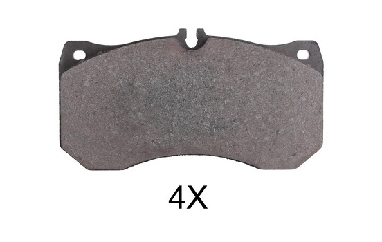 Bromsbeläggssats, skivbroms 37962 ABS