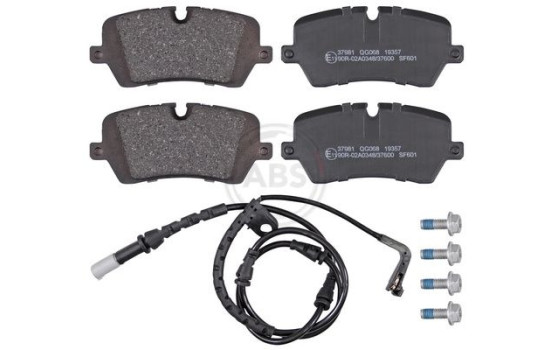 Bromsbeläggssats, skivbroms 37981 ABS, bild 2