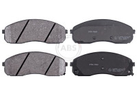 Bromsbeläggssats, skivbroms 37982 ABS