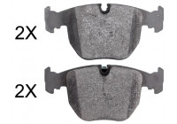 Bromsbeläggssats, skivbroms 37985 ABS
