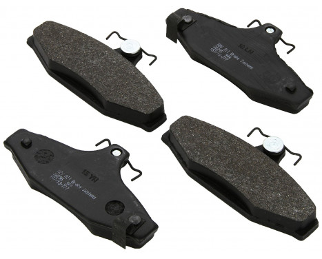 Bromsbeläggssats, skivbroms 38295 ABS