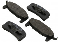 Bromsbeläggssats, skivbroms 38377 ABS