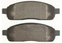 Bromsbeläggssats, skivbroms 38447 ABS
