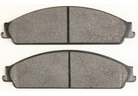 Bromsbeläggssats, skivbroms 38456 ABS
