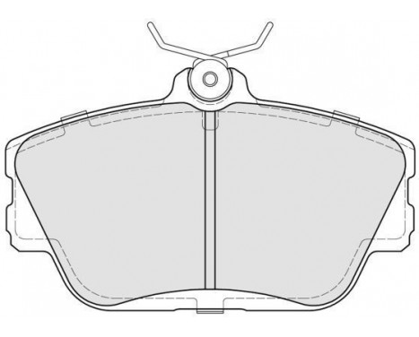 Bromsbeläggssats, skivbroms 38598 ABS, bild 2