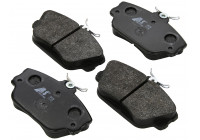 Bromsbeläggssats, skivbroms 38598 ABS