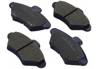 Bromsbeläggssats, skivbroms 38600 ABS