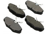 Bromsbeläggssats, skivbroms 38610 ABS
