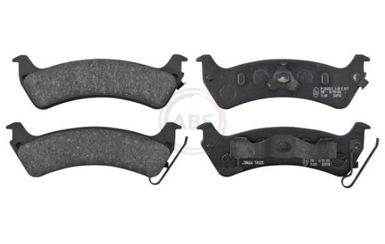 Bromsbeläggssats, skivbroms 38666 ABS, bild 4