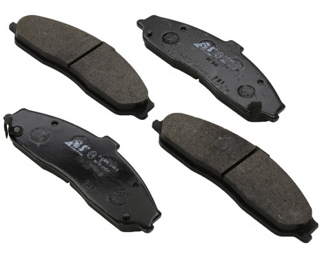 Bromsbeläggssats, skivbroms 38731 ABS