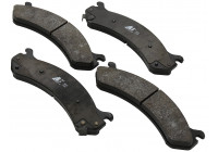 Bromsbeläggssats, skivbroms 38784 ABS