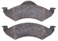 Bromsbeläggssats, skivbroms 38820 ABS