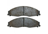 Bromsbeläggssats, skivbroms 38921 ABS