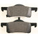 Bromsbeläggssats, skivbroms 38935 ABS