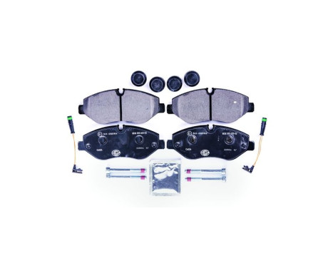 Bromsbeläggssats, skivbroms 8DB 355 005-521 Hella