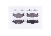 Bromsbeläggssats, skivbroms 8DB 355 006-381 Hella