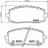 Bromsbeläggssats, skivbroms 8DB 355 006-571 Hella, miniatyr 4