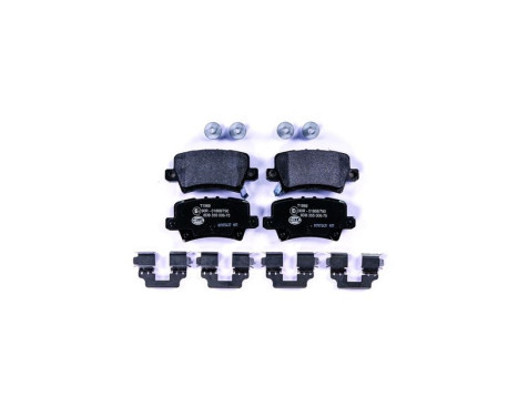 Bromsbeläggssats, skivbroms 8DB 355 006-751 Hella