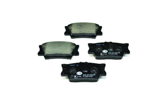Bromsbeläggssats, skivbroms 8DB 355 006-881 Hella