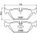 Bromsbeläggssats, skivbroms 8DB 355 007-511 Hella, miniatyr 4