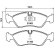 Bromsbeläggssats, skivbroms 8DB 355 007-761 Hella, miniatyr 4