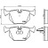 Bromsbeläggssats, skivbroms 8DB 355 008-091 Hella, miniatyr 4
