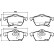 Bromsbeläggssats, skivbroms 8DB 355 008-141 Hella, miniatyr 4