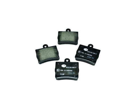 Bromsbeläggssats, skivbroms 8DB 355 008-311 Hella