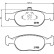 Bromsbeläggssats, skivbroms 8DB 355 008-431 Hella, miniatyr 4