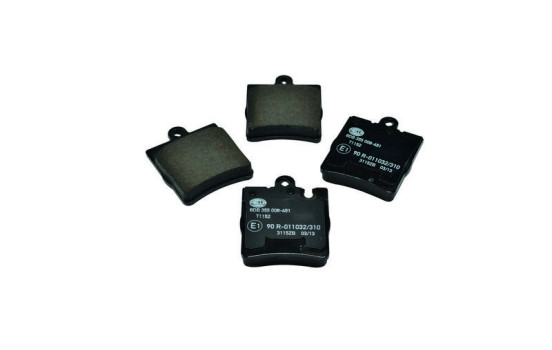 Bromsbeläggssats, skivbroms 8DB 355 008-451 Hella