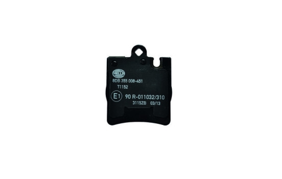 Bromsbeläggssats, skivbroms 8DB 355 008-451 Hella, bild 2