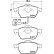 Bromsbeläggssats, skivbroms 8DB 355 008-471 Hella Pagid GmbH, miniatyr 4