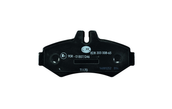 Bromsbeläggssats, skivbroms 8DB 355 008-651 Hella, bild 2