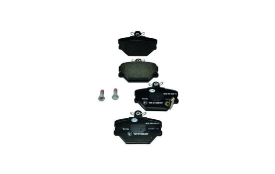 Bromsbeläggssats, skivbroms 8DB 355 008-721 Hella