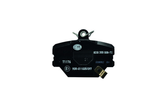 Bromsbeläggssats, skivbroms 8DB 355 008-721 Hella, bild 2