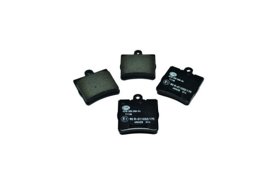 Bromsbeläggssats, skivbroms 8DB 355 008-961 Hella