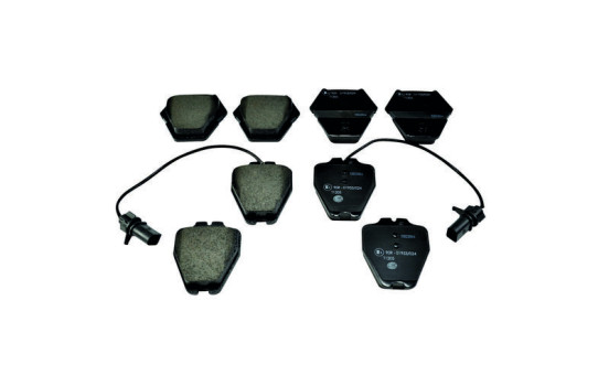 Bromsbeläggssats, skivbroms 8DB 355 009-031 Hella