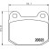 Bromsbeläggssats, skivbroms 8DB 355 009-061 Hella, miniatyr 7