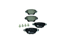 Bromsbeläggssats, skivbroms 8DB 355 009-081 Hella