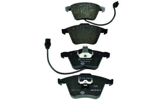 Bromsbeläggssats, skivbroms 8DB 355 009-201 Hella, bild 2