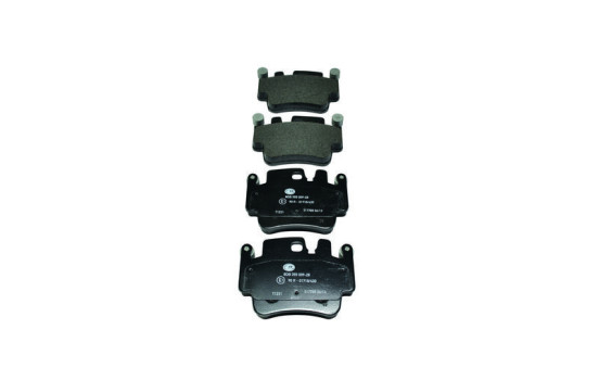 Bromsbeläggssats, skivbroms 8DB 355 009-281 Hella