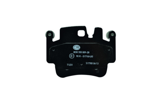 Bromsbeläggssats, skivbroms 8DB 355 009-281 Hella, bild 2