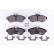 Bromsbeläggssats, skivbroms 8DB 355 009-321 Hella, miniatyr 2