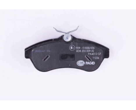 Bromsbeläggssats, skivbroms 8DB 355 009-321 Hella, bild 3