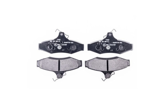 Bromsbeläggssats, skivbroms 8DB 355 009-491 Hella