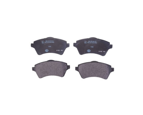Bromsbeläggssats, skivbroms 8DB 355 009-761 Hella