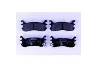 Bromsbeläggssats, skivbroms 8DB 355 009-911 Hella